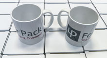 Kubki z nadrukiem dla firmy Fourpack