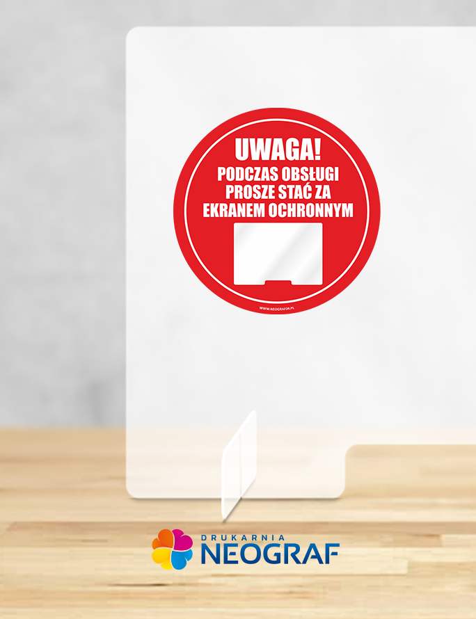 naklejka informacyjna