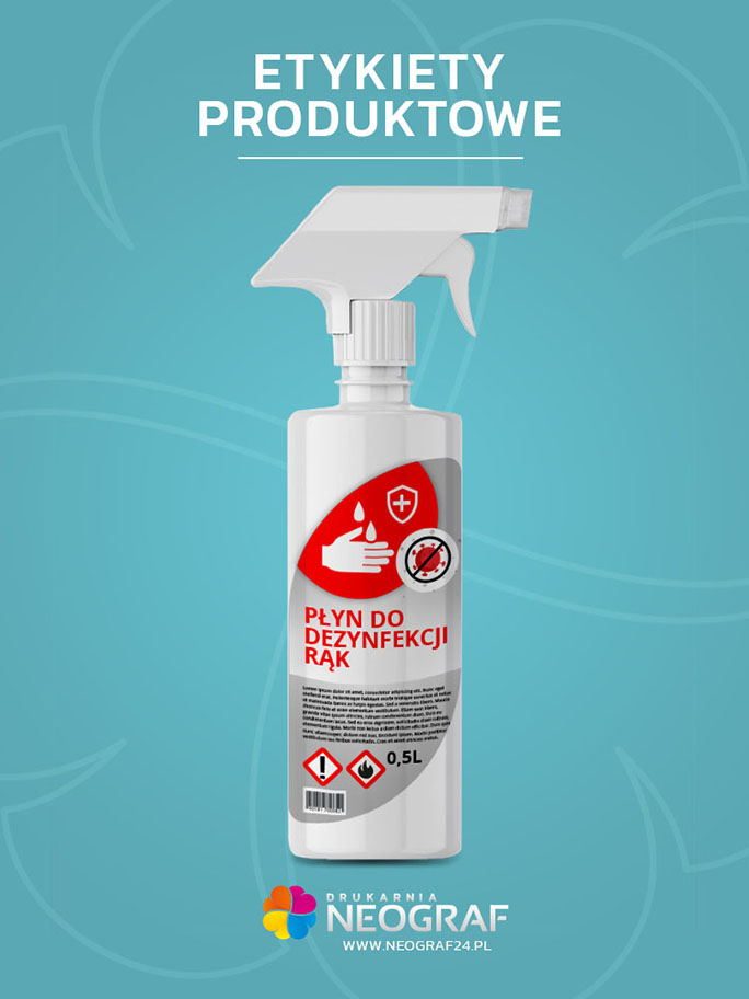 etykiety środki czystości