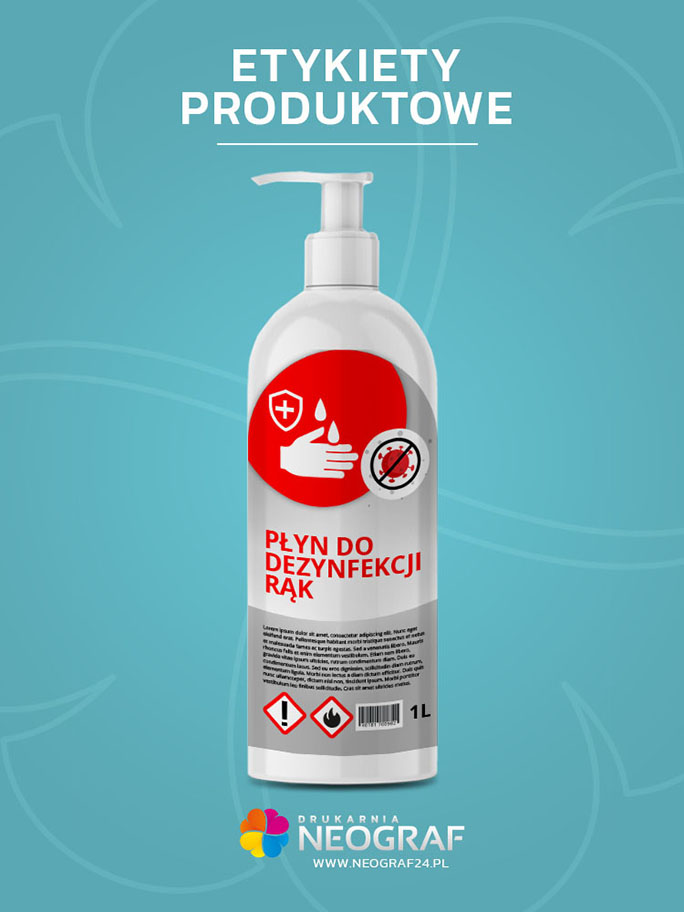 etykiety środki do dezynfekcji
