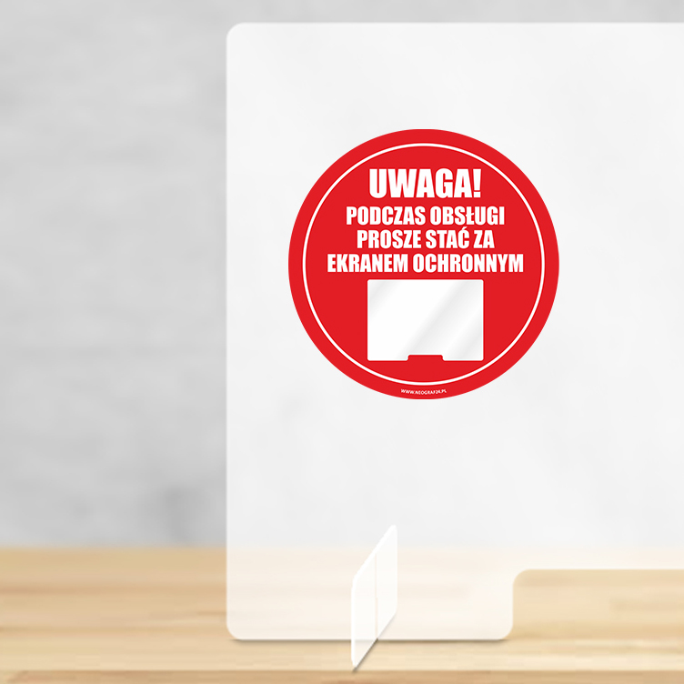 Naklejki Informacyjne